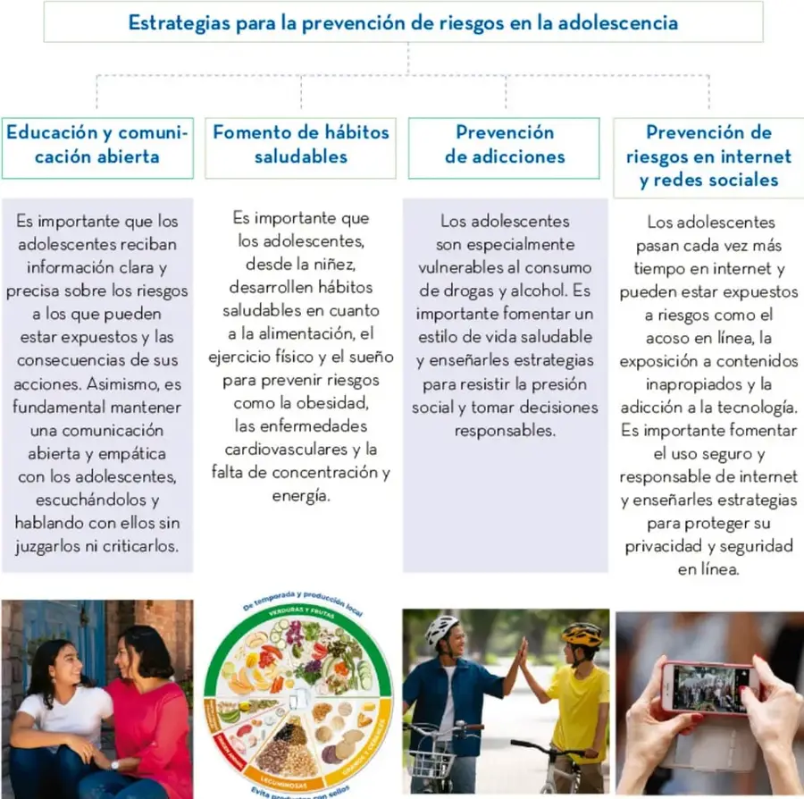 Adolescente conversando con una adulta, ilustrando la comunicación abierta.