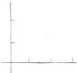 Tabla de doble entrada y plano cartesiano para representar el producto cartesiano.