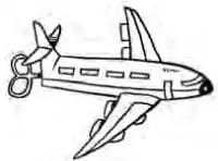 Avión de pasajeros.