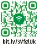 Recuadro con la indicación de observar el video 'Un proyecto de vida estratégico', acompañado de un código QR y el enlace bit.ly/3VfgIUk.