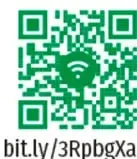 Código QR verde enlazado a bit.ly/3RpbgXa con un ícono de señal/wifi en el centro.