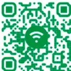 Código QR verde con el enlace https://qr.page/g/3dWLZgwfZls para ver el cortometraje.