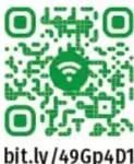 Recuadro con nota didáctica que invita a observar el video “¡Somos una fiesta de lenguajes creativos!”, acompañado de un código QR verde y el enlace bit.ly/49Gp4D1.