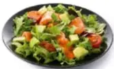 Ensalada de lechuga con jitomate