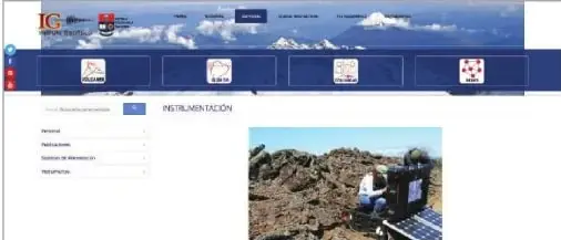 Imagen de un equipo del IGEPN utilizado para monitorear volcanes.