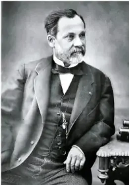 Retrato fotográfico de Louis Pasteur.