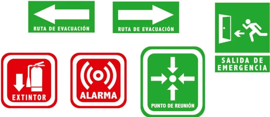 Tabla con encabezados 'Situaciones de Riesgos' y 'Accidentes que pueden generarse' con una fila de ejemplo y tres filas en blanco.