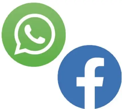 Icono circular verde con el logotipo de WhatsApp.