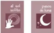 Portada de libro con el título 'al sol solito' y una ilustración de una mano.
