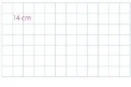 Hexágono regular anaranjado con lado de $3\ \text{cm}$ y apotema de $2,7\ \text{cm}$.