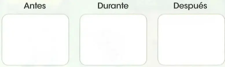 Recuadro vacío para explicar mediante recortes o dibujos la afirmación “Somos distintos, pero iguales”.