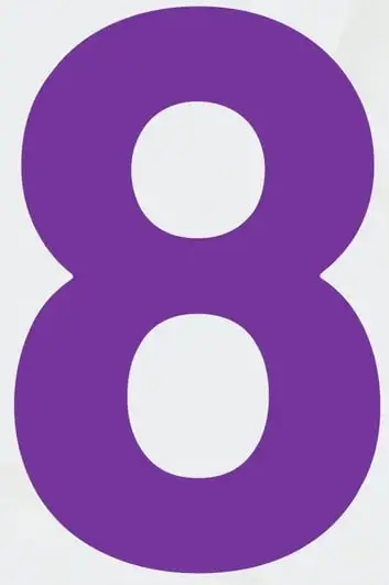 Franja vertical morada con una ilustración de cohete despegando dejando estela de humo y fuego, simbolizando el inicio del aprendizaje.