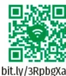 Código QR verde con enlace bit.ly/3RpbgXa para consultar fuentes sobre los principios y valores de la democracia.