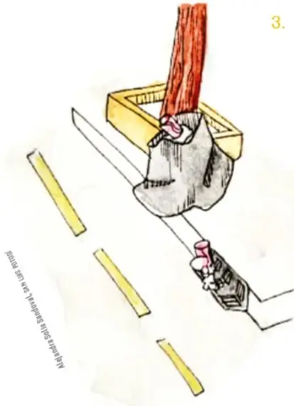 Ilustración de una coladera o alcantarilla con basura acumulada y agua estancada.