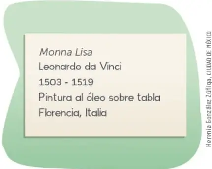 Ficha técnica ampliada de la obra: Monna Lisa, Leonardo da Vinci, 1503-1519, pintura al óleo sobre tabla, Florencia, Italia.