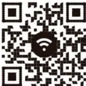 Código QR para ver el cortometraje, con el texto de invitación a escanearlo y el enlace https://qr.page/g/j99o4BYfgk.