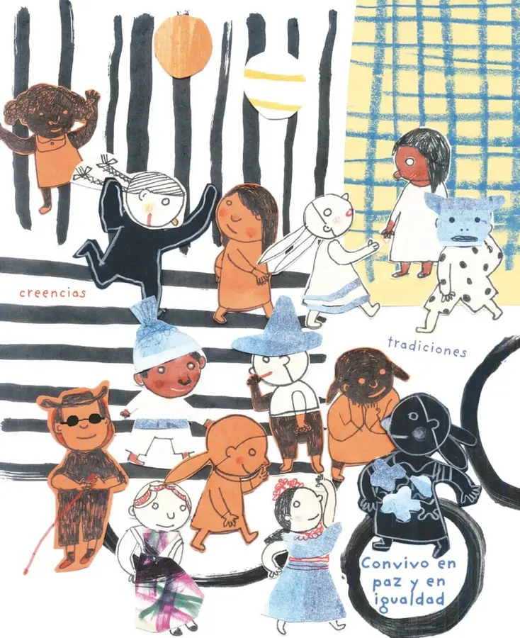 Figura 1 de Múltiples lenguajes. Libro de Educación Primaria Grado 1° Ciclo Escolar 2025 - 2026