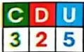 Tabla de valor posicional que representa el número 325 con 3 centenas, 2 decenas y 5 unidades.