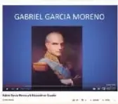 Recuadro de competencia digital que recomienda observar un video sobre los avances de la educación en Ecuador durante el garcianismo.