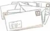 Dibujo de una ambulancia con una cruz roja.