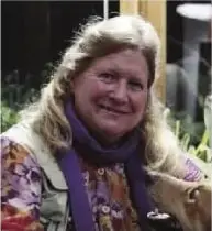Fotografía de Patricia Mothes, investigadora estadounidense experta en geodinámica y vulcanología.