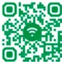 Código QR verde con el enlace bit.ly/3WQBMwg que conduce al recurso informático "¡Con el intercambio de las ideas, conocemos más!".