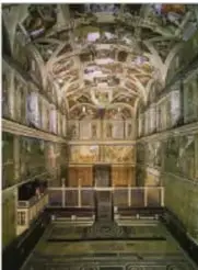 Pinturas de la Capilla Sixtina (1508-1512), Miguel Ángel Buonarroti, frescos, Capilla Sixtina.