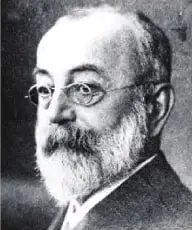 Fotografía en blanco y negro del geólogo Teodoro Wolf.