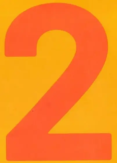 Portada de color amarillo y naranja con el título grande «Lengua y Literatura», la indicación «Educación General Básica - Subnivel Elemental» y un número 2 de gran tamaño.