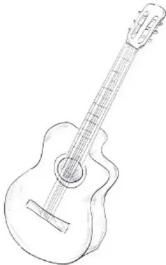 Partitura real impresa con cinco pentagramas rotulados Requinto Primero (Do), Medio Requinto (Sol), Requinto (do grave), Leona Do y Marimbol; marcada 'Presto.' y 'pizz.', con calderones y cambio de compás.