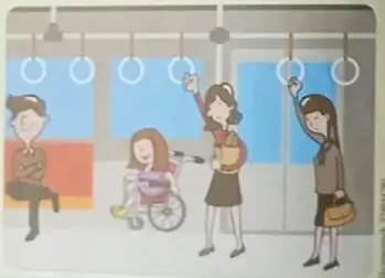 Dos imágenes: niños en aula bilingüe y niños subiendo a un autobús urbano.