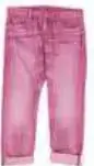 Pantalones rosados (pink trousers/pants).