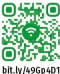 Recuadro con la consigna de observar el video del proyecto y un código QR con enlace bit.ly/496p4D1