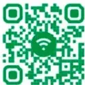 Código QR verde que enlaza al recurso informático "Manifestémonos en la feria" (bit.ly/3WQBMwg).