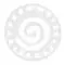 Símbolos adinkra ornamentales en gris claro como marca de agua decorativa en la parte superior de la página.