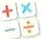 Íconos de operaciones matemáticas, asociados con la competencia matemática.