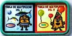 Tabla de multiplicación con filas y columnas numeradas, usada para encontrar productos.