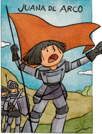 Ilustración de Ulises en un barco con sus compañeros, leyenda ULÍSES.