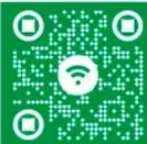 Ícono de código QR verde con símbolo Wi-Fi, que enlaza al sitio bit.ly/4aVklhM sobre elementos para elaborar un breve artículo científico.