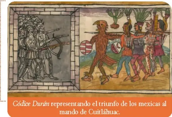 Pintura que muestra a Cortés llorando después de su derrota.