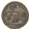 Fotografía del anverso de una Moneda Realista de Fernando VII, 8 Reales, plata, diámetro 40 mm, Museo Numismático Nacional.