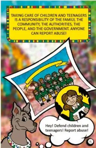 Sello postal con la leyenda 'Derechos Humanos' y una paloma, símbolo de la paz.