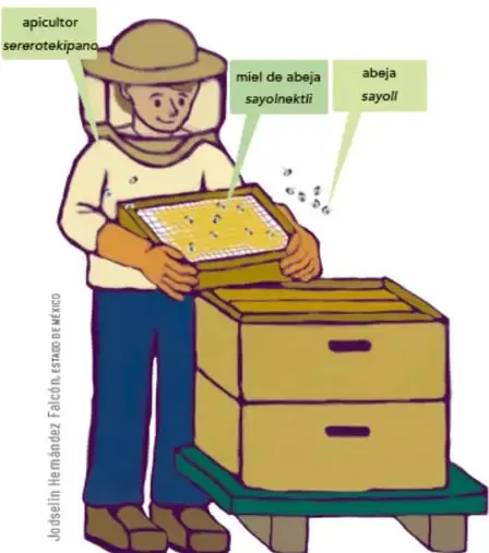 Código QR que enlaza al libro Matinahuatlahtolzalocan. Aprendamos el idioma náhuatl, con la dirección https://bit.ly/3mahf5k.