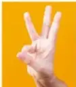 Fotografía de un puño cerrado que representa la medida de la porción con la mano.