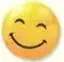 Rostro sonriente, asociado con la competencia socioemocional.