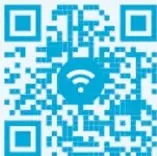 Código QR azul con enlace http://bit.ly/3CYuz91 al video 'Somos responsables con nuestro entorno'.