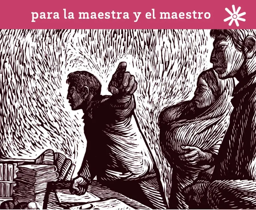 Figura 1 de Un libro sin recetas para la maestra y el maestro. Fase 2  Libro de Educación Preescolar Grado 1°, 2°, 3°  Ciclo Escolar 2025 - 2026