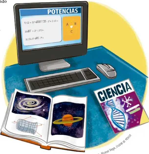Figura 1 de Colección Ximhai. Nuestro libro de Proyectos. Tomo I. Libro de Educación Telesecundaria Grado 1° Ciclo Escolar 2025 - 2026