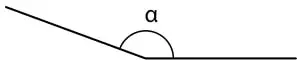 Seis espacios para construir ángulos de 30°, 55°, 112°, 120°, 147° y 175°.
