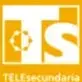 Rectángulo verde con el texto 'Colección SK'ASOLIL' y debajo 'SEGUNDO GRADO', junto al logotipo de TELEsecundaria.